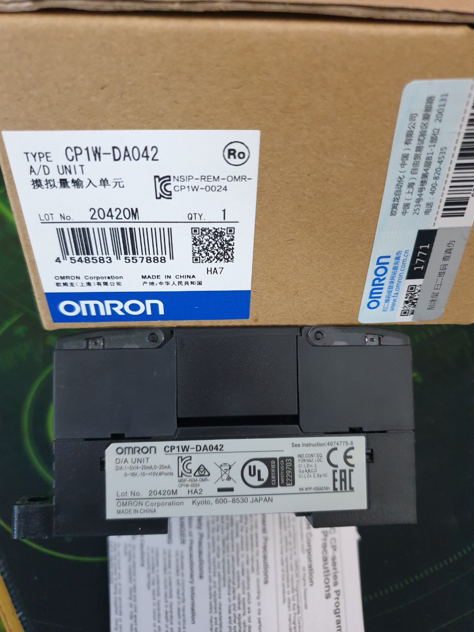 OMRON CP1W-DA042