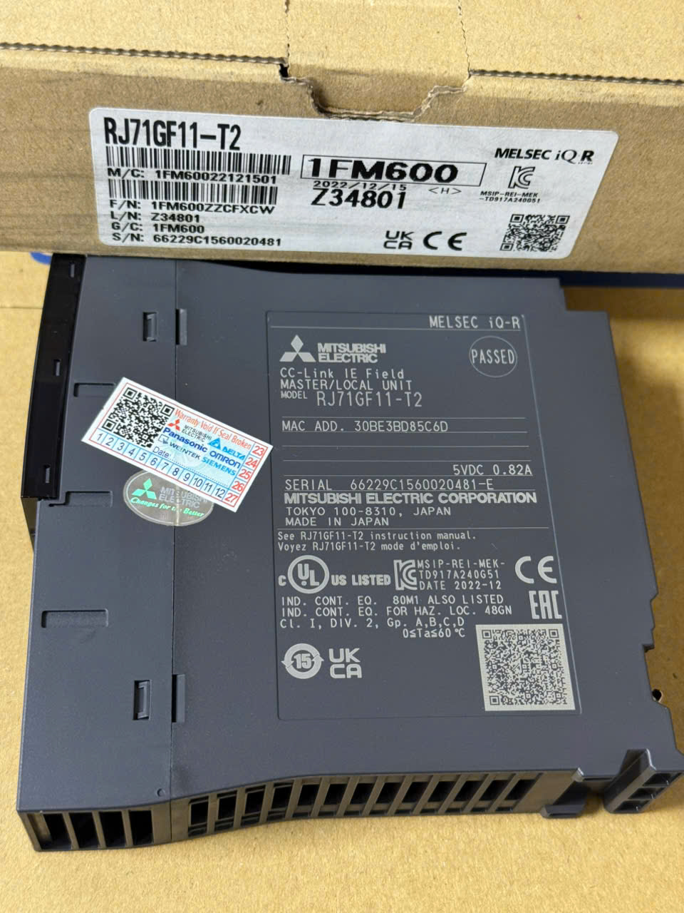 MODULE MITSUBISHI RJ71GF11-T2