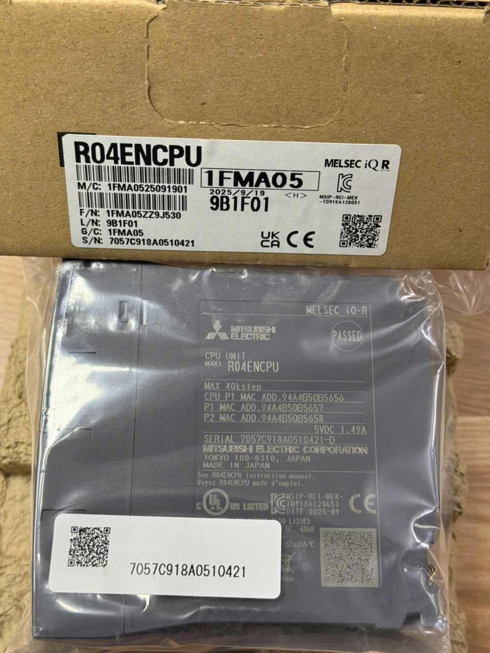 CPU MÔ ĐUN MITSUBISHI R04ENCPU