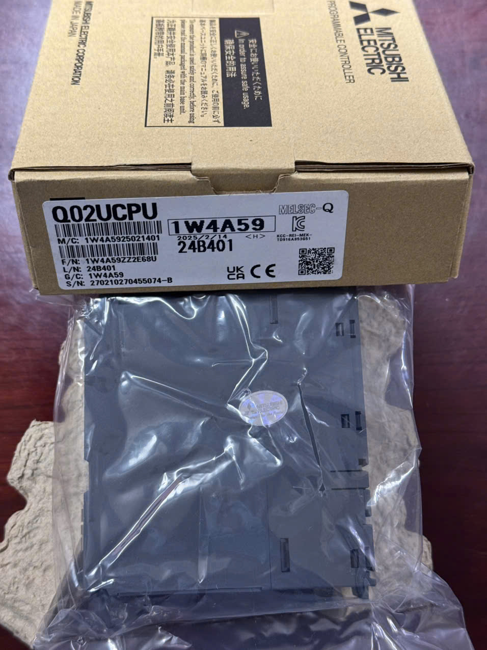 CPU PLC MITSUBISHI Q02UCPU