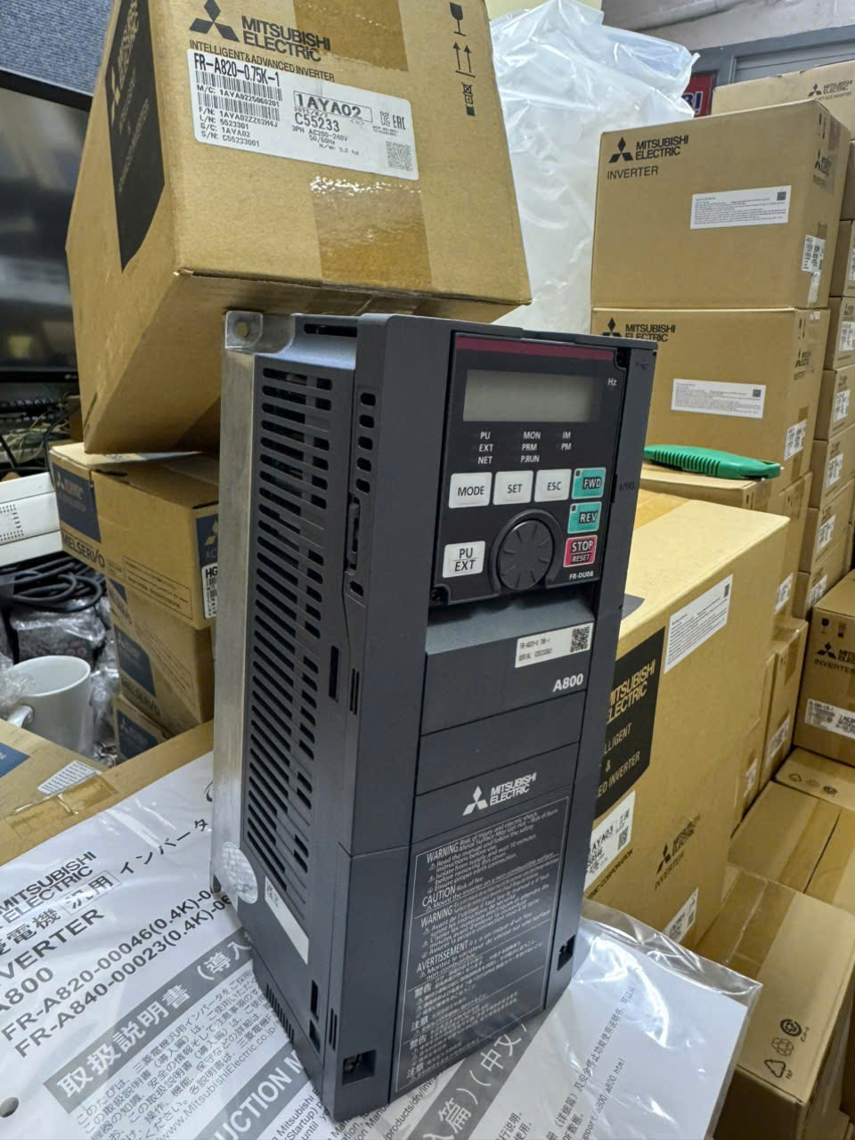 BIẾN TẦN MITSUBISHI FR-A820-1.5K-1