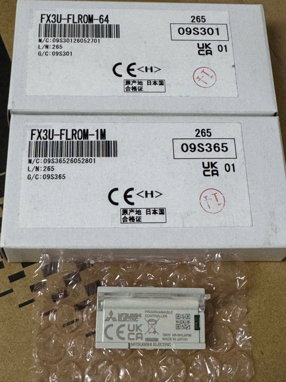 BỘ NHỚ MITSUBISHI FX3U-FLROM-1M