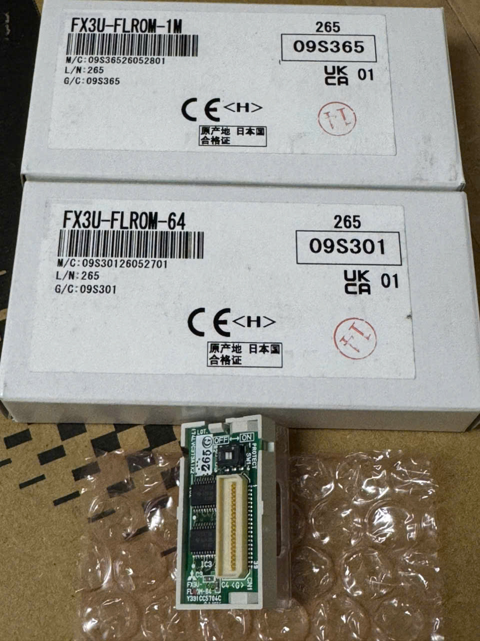 BỘ NHỚ MITSUBISHI FX3U-FLROM-64