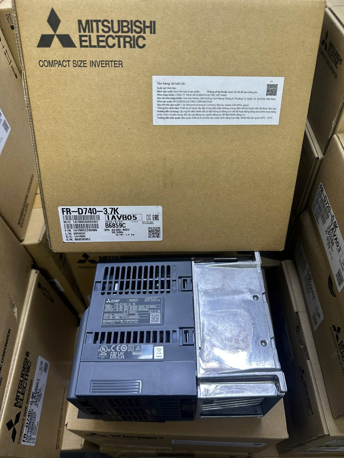 BIẾN TẦN MITSUBISHI FR-D740-3.7K