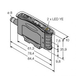 Cảm biến quang Turck D10AFP Cảm biến quang Turck D10AFP