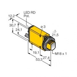 Cảm biến quang Turck SM312D Cảm biến quang Turck SM312D