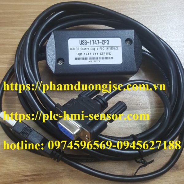 Cáp lập trình PLC Allen bradley USB-1747-CP3