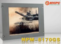 Màn hình LCD công nghiệp gắn trần nhôm rộng 17 inch NPM-8170G