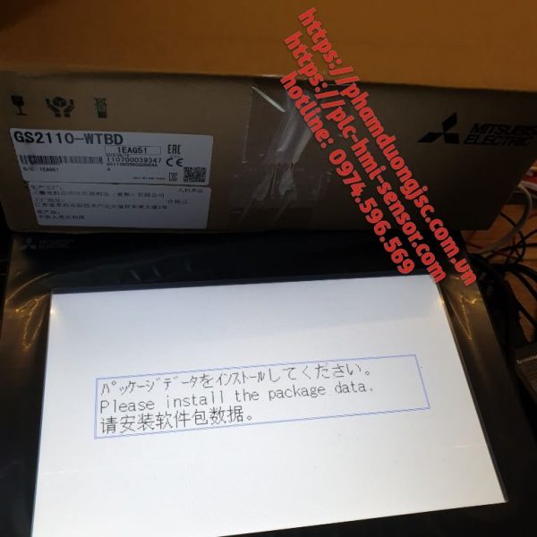 Sửa màn hình Mitsubishi lỗi LCD GS2110-WTBD