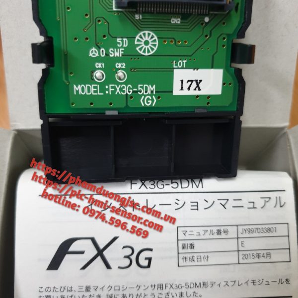 FX3G-5DM MÀN HÌNH CÀI THAM SỐ MITSUBISHI