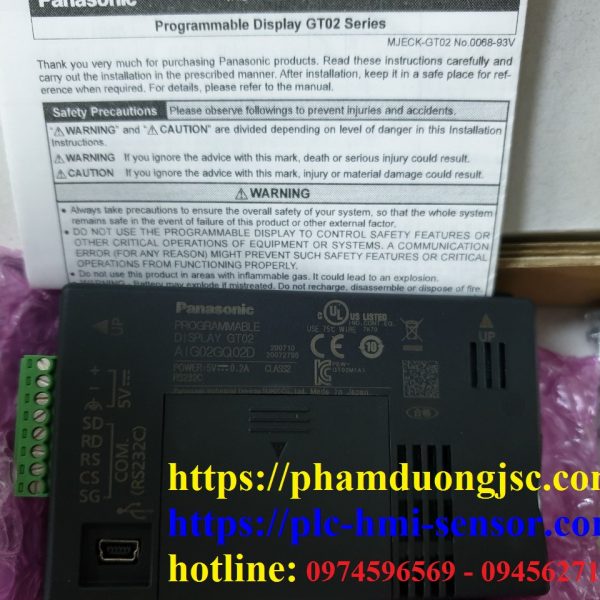 PANASONIC GT02 AIG02GQ02D