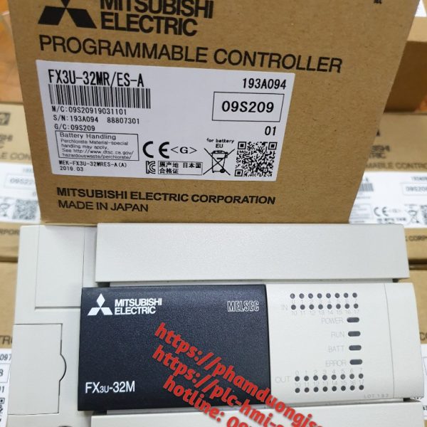 PLC MITSUBISHI FX3U-32MR/ES