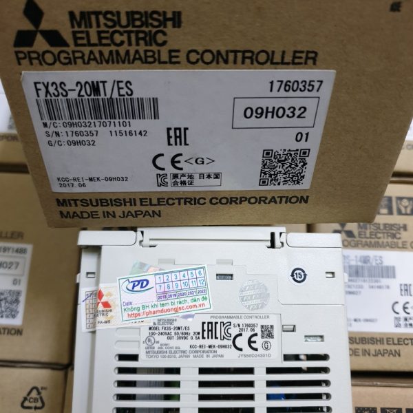 FX3S-20MT/ES BỘ LẬP TRÌNH LOGIC MITSUBISHI