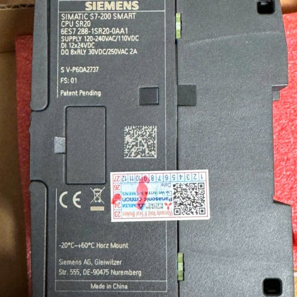 S7-200 SMART 6ES7288-1SR20-0AA1