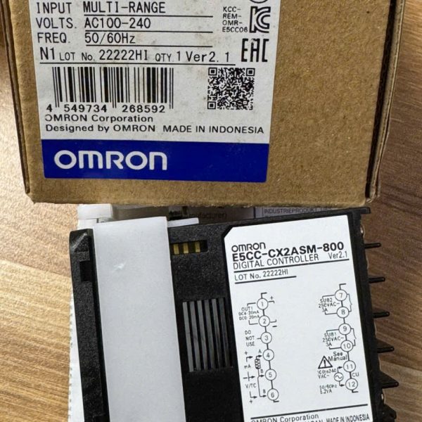 BỘ ĐIỀU KHIỂN NHIỆT ĐỘ OMRON E5CC-CX2ASM-800 BỘ ĐIỀU KHIỂN NHIỆT ĐỘ OMRON E5CC-CX2ASM-800