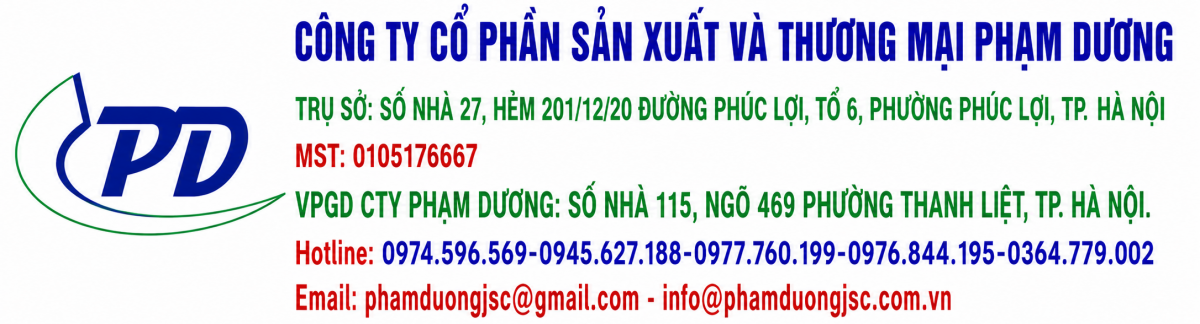 CÔNG TY CỔ PHẦN SẢN XUẤT VÀ THƯƠNG MẠI PHẠM DƯƠNG